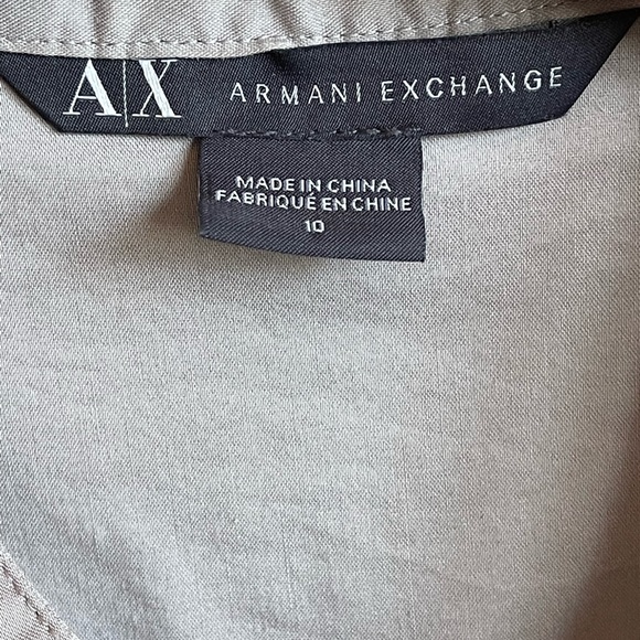 Armani exchange khaki utility/safari romper - Picture 7 of 7
